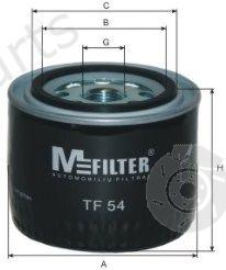  MFILTER part TF54 Oil Filter