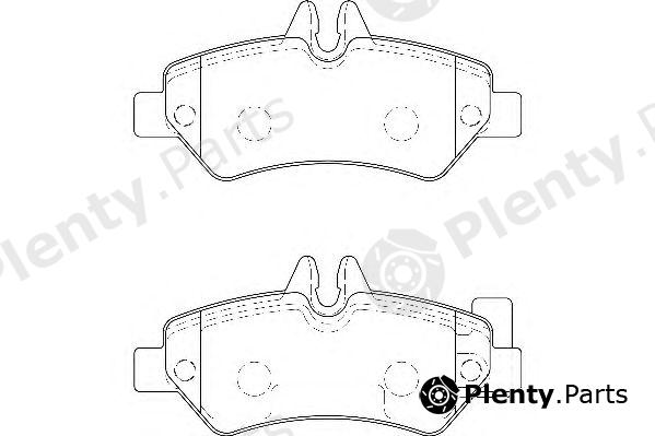  WAGNER part WBP29190A Brake Pad Set, disc brake