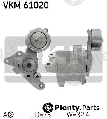  SKF part VKM61020 Tensioner Pulley, v-ribbed belt