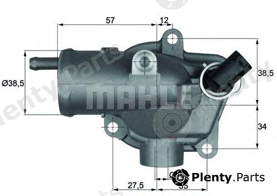  BEHR THERMOT-TRONIK part TI2792 Thermostat, coolant