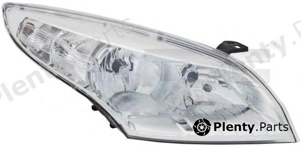  TYC part 20-11876-05-2 (2011876052) Headlight