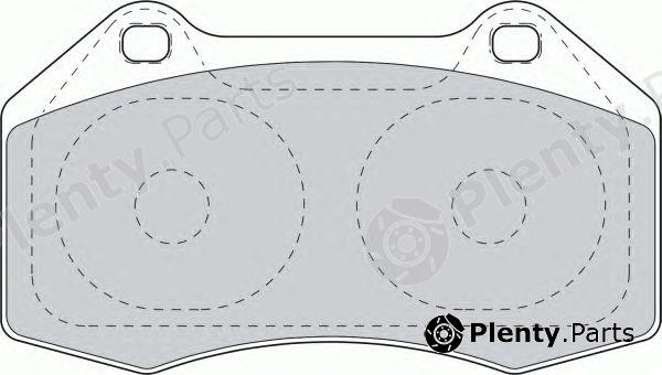  FERODO part FDB1667 Brake Pad Set, disc brake