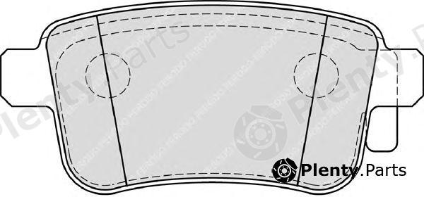  FERODO part FDB4186 Brake Pad Set, disc brake