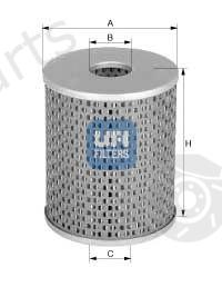  UFI part 2665200 Fuel filter