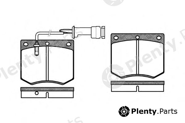  ROADHOUSE part 206302 Brake Pad Set, disc brake