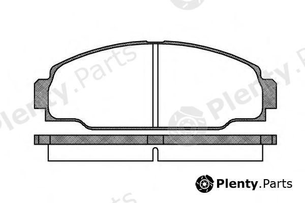  ROADHOUSE part 227400 Brake Pad Set, disc brake