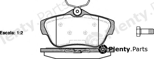  ROADHOUSE part 2129900 Brake Pad Set, disc brake