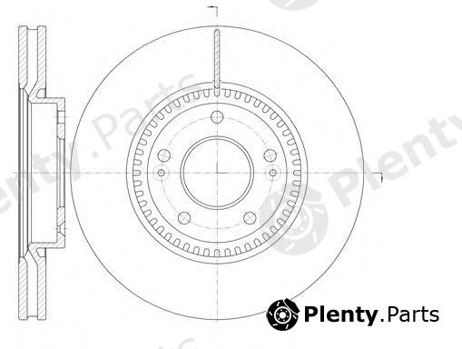  REMSA part 6988.10 (698810) Brake Disc