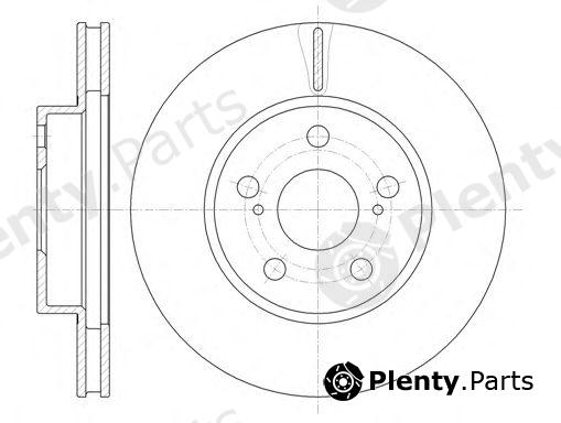  REMSA part 6125010 Brake Disc