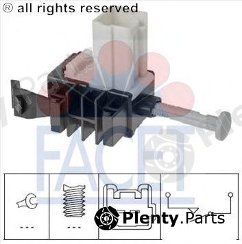 FACET part 7.1266 (71266) Switch, clutch control (cruise control)