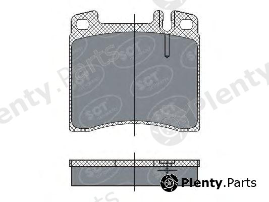  SCT Germany part SP260 Brake Pad Set, disc brake