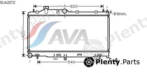  AVA QUALITY COOLING part SUA2072 Radiator, engine cooling