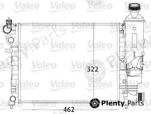  VALEO part 731498 Radiator, engine cooling