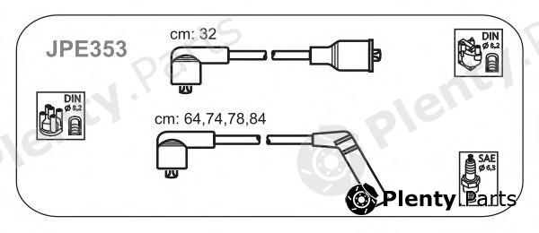  JANMOR part JPE353 Ignition Cable Kit