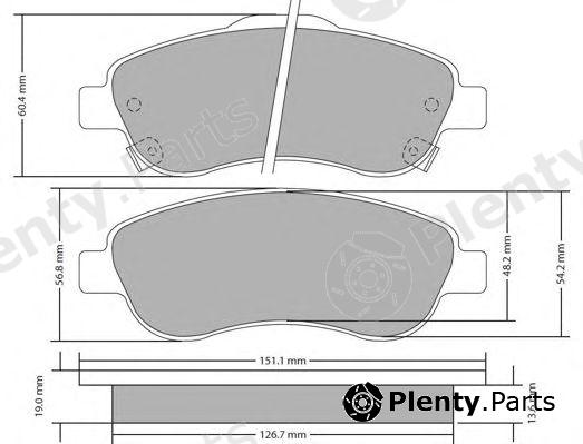  FREMAX part FBP-1716 (FBP1716) Brake Pad Set, disc brake