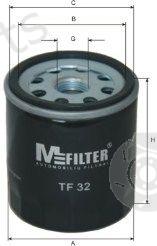  MFILTER part TF32 Oil Filter