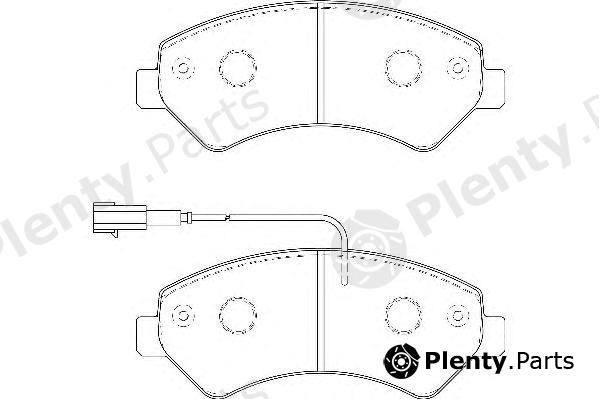  WAGNER part WBP24466A Brake Pad Set, disc brake