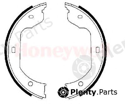  BENDIX part 362433B Brake Shoe Set, parking brake