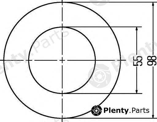  HELLA part 2PF008405-057 (2PF008405057) Position Light