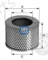  UFI part 2709700 Air Filter