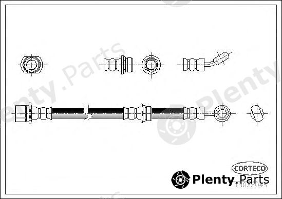  CORTECO part 19033045 Brake Hose