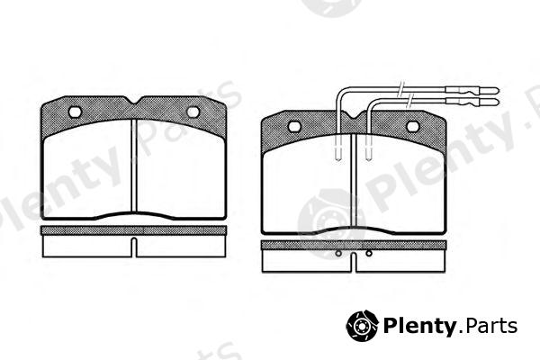  ROADHOUSE part 221104 Brake Pad Set, disc brake