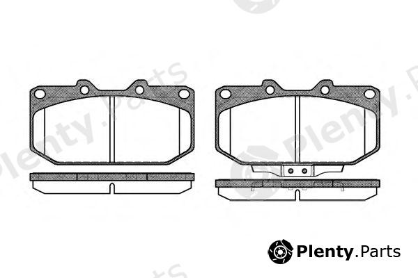  ROADHOUSE part 234802 Brake Pad Set, disc brake