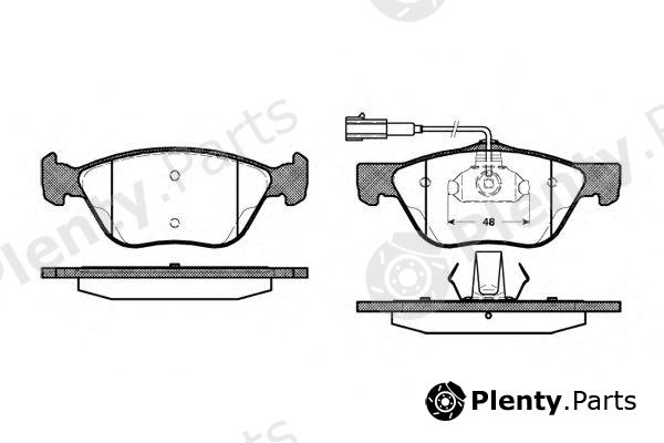  ROADHOUSE part 2589.22 (258922) Brake Pad Set, disc brake