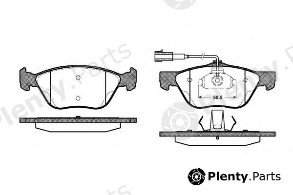  ROADHOUSE part 258932 Brake Pad Set, disc brake