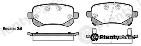  ROADHOUSE part 2109502 Brake Pad Set, disc brake