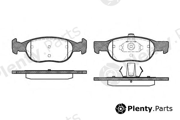  REMSA part 058820 Brake Pad Set, disc brake