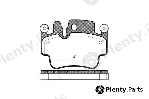  REMSA part 098210 Brake Pad Set, disc brake