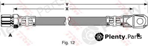  TRW part PHD110 Brake Hose