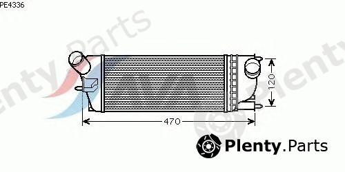  AVA QUALITY COOLING part PE4336 Intercooler, charger