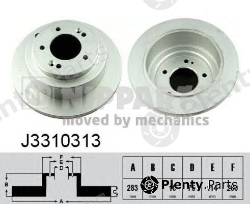  NIPPARTS part J3310313 Brake Disc