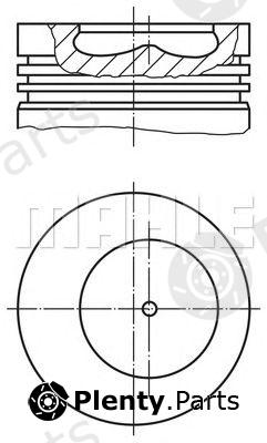  MAHLE ORIGINAL part 0093400 Piston