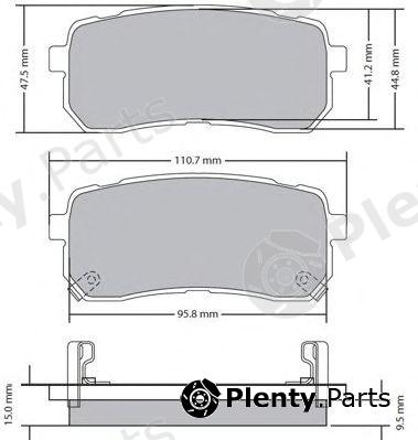  FREMAX part FBP-1712 (FBP1712) Brake Pad Set, disc brake