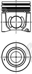 KOLBENSCHMIDT part 40352600 Piston