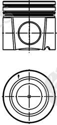  KOLBENSCHMIDT part 40310600 Piston