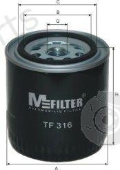  MFILTER part TF316 Oil Filter