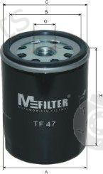  MFILTER part TF47 Oil Filter