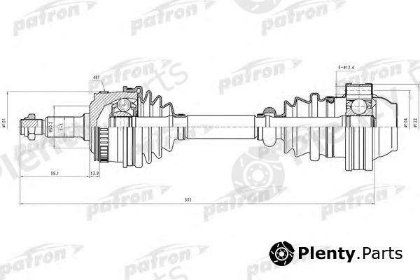  PATRON part PDS0185 Drive Shaft