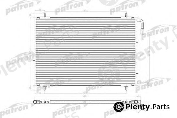  PATRON part PRS3634 Condenser, air conditioning