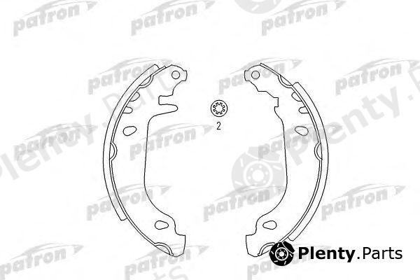 PATRON part PSP337 Brake Shoe Set