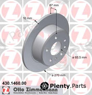  ZIMMERMANN part 430146000 Brake Disc