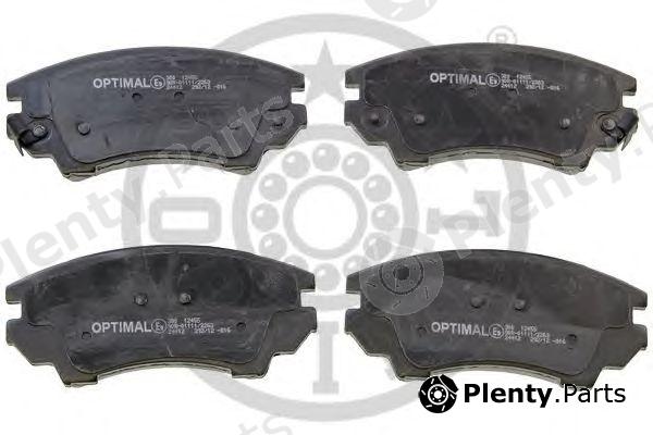  OPTIMAL part 12455 Brake Pad Set, disc brake
