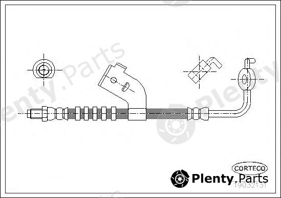  CORTECO part 19032131 Brake Hose