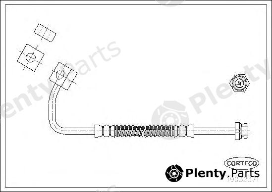  CORTECO part 19032371 Brake Hose