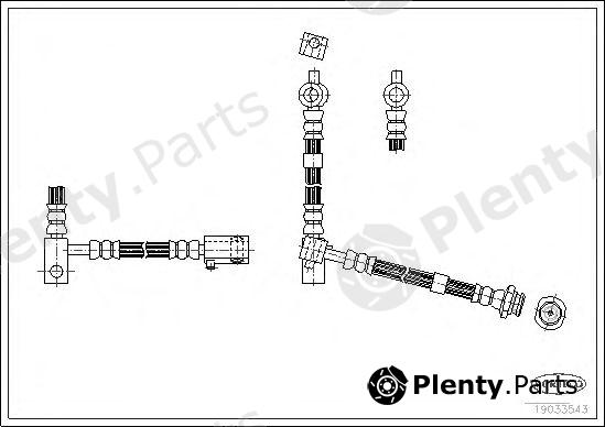  CORTECO part 19033543 Brake Hose