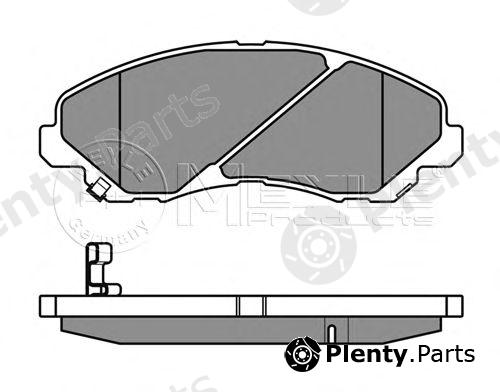  MEYLE part 0252358416/W (0252358416W) Brake Pad Set, disc brake